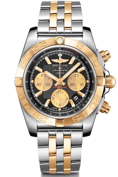 breitling chronomat stahl gold neu|breitling chronomat 44 stahl gold.